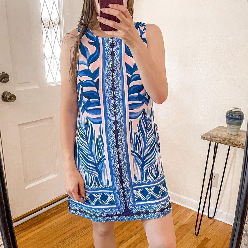 Lilly Pulitzer Donna Romper Pink Tropics 8 - Picture 1 of 8